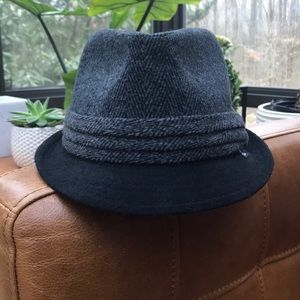 Felt Trilby Hat / unisex.
